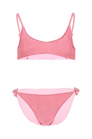 Slip e bikini rosa Paloma Overlock Jr SAINT BARTH KIDS | PALO00500064L